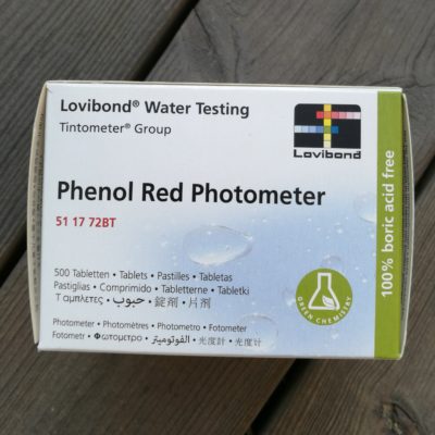 Testtabletter PhenolRed för fotometer, 500st