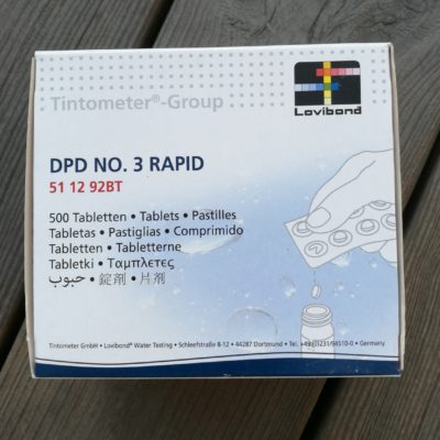 Testtabletter DPD 3 Rapid, 500st